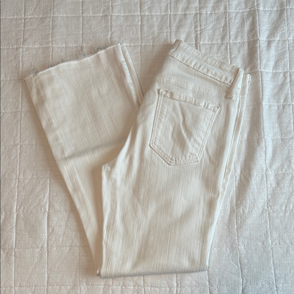 Just Black Women's Whitw Ankle Jeans